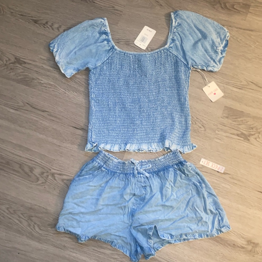 Poof Girl Denim Set